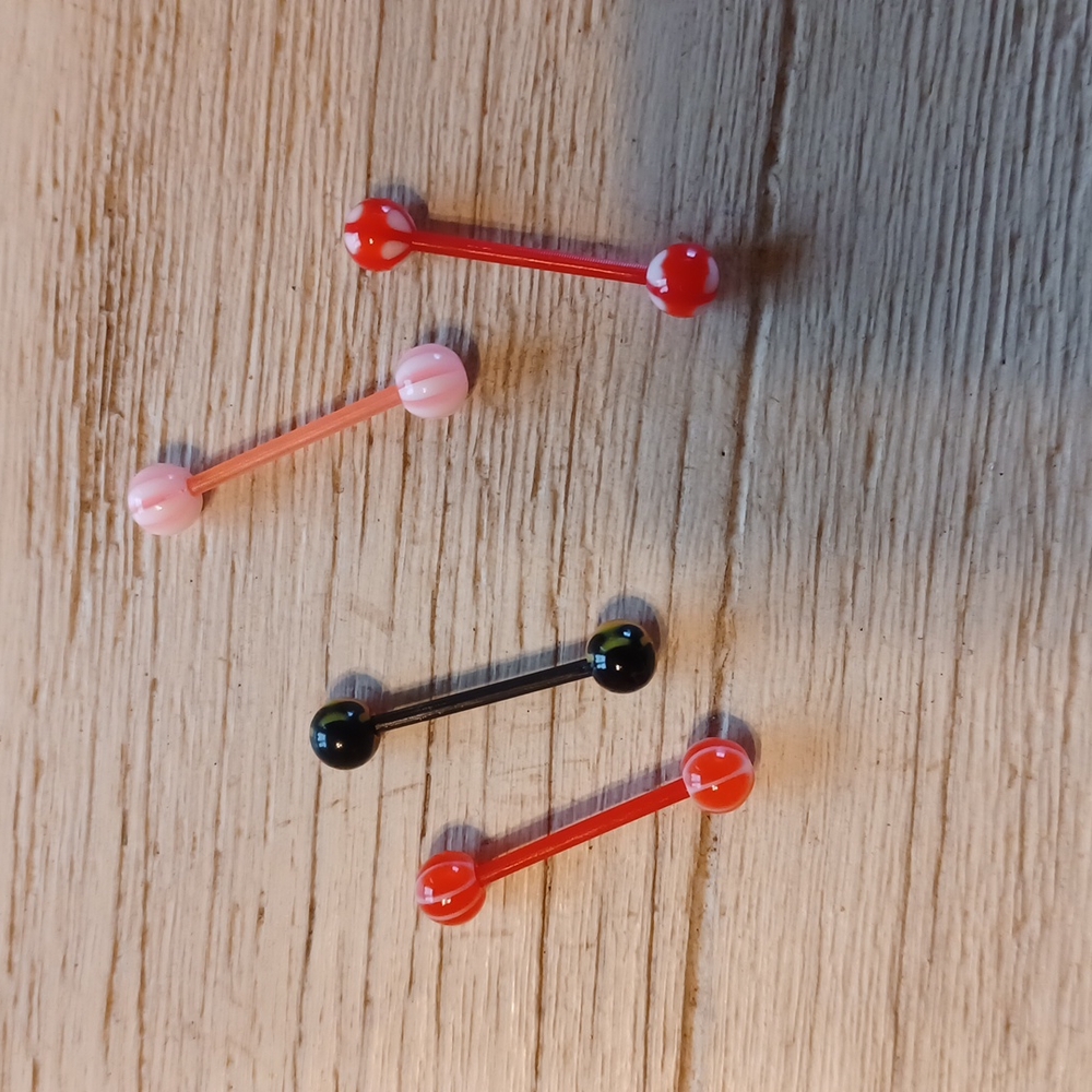 Barbells body jewelry